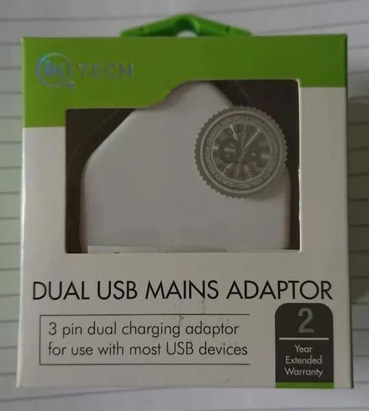 USB mains adaptor