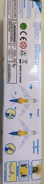 Plastic airplane