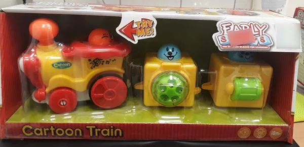 Plastic train