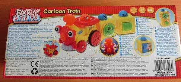 Plastic train