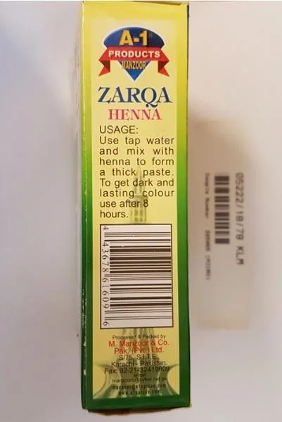 Henna product