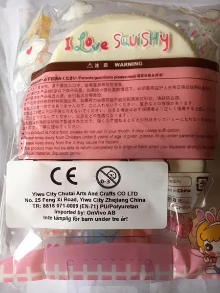 Squeezable toy