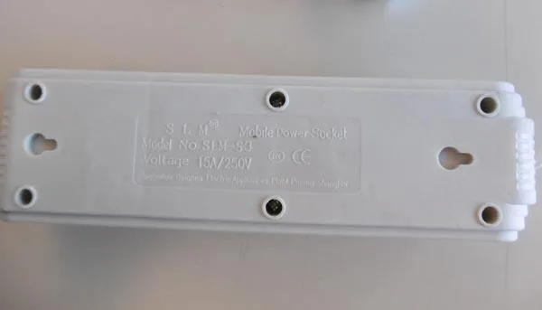 Mains extension lead