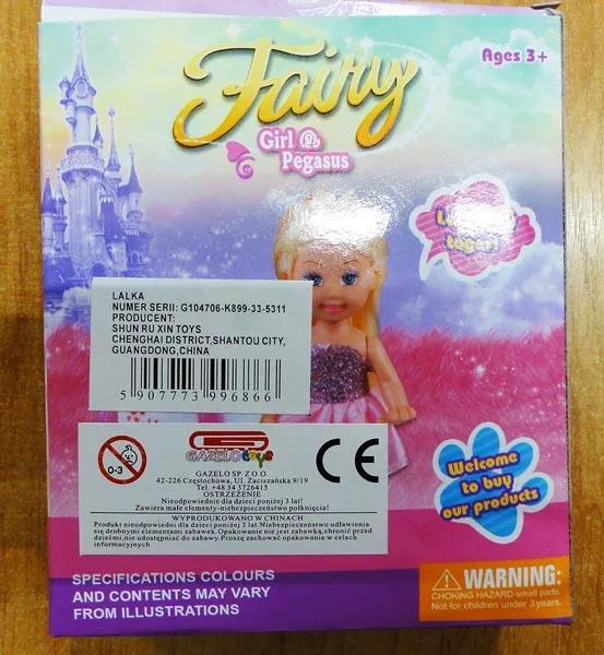 Plastic doll set