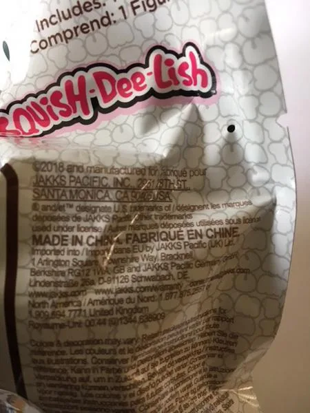 Squeezable toy