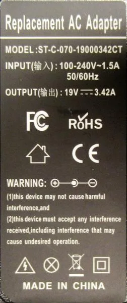 Laptop power supply
