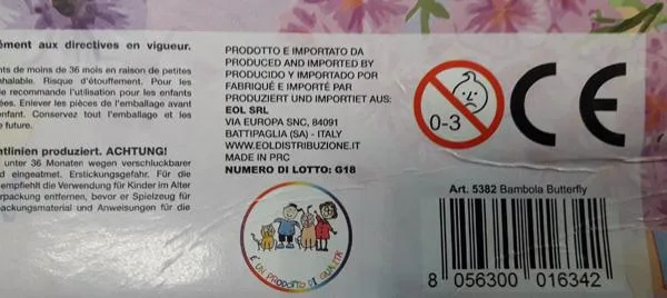Plastic doll set
