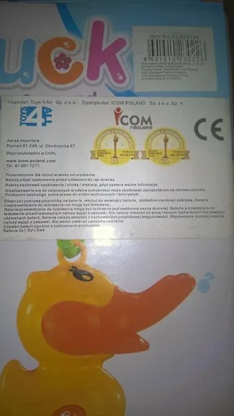Plastic toy