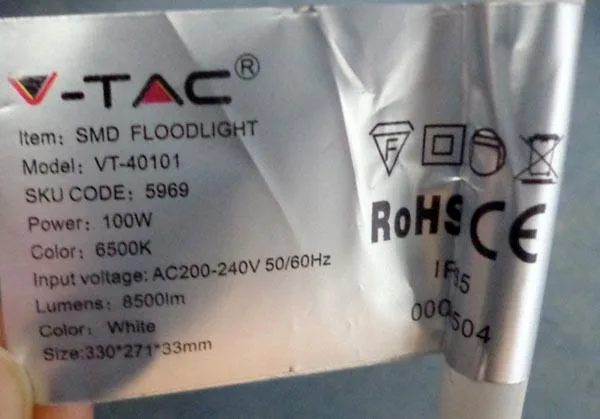 LED floodlight