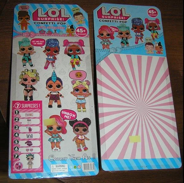 Plastic doll set