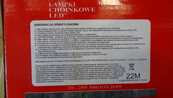 LED lighting chain