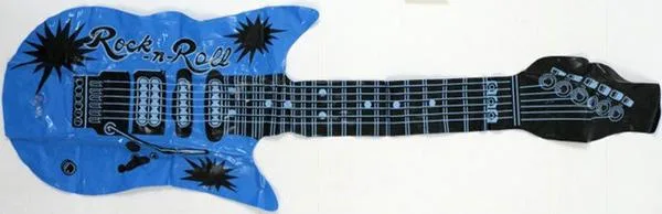 Inflatable guitar
