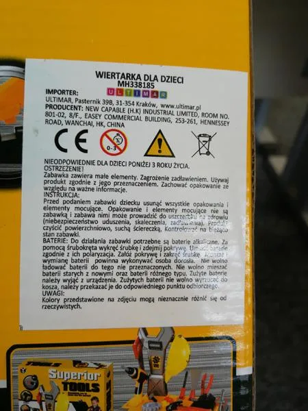 Toy electric drill
