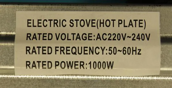 Hot plate