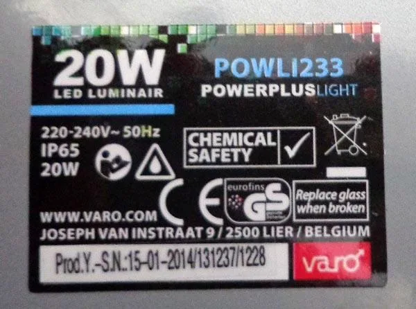 LED floodlight