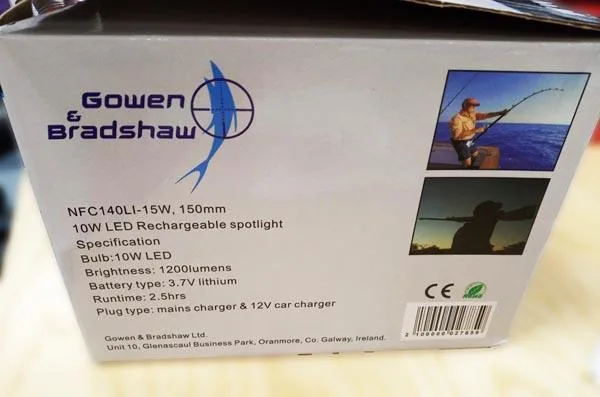 LED Rechargeable spotlight