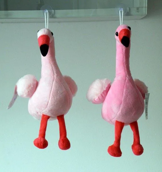 Soft toy with suction cup