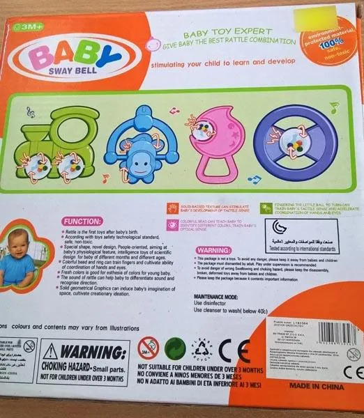 Rattle toy set