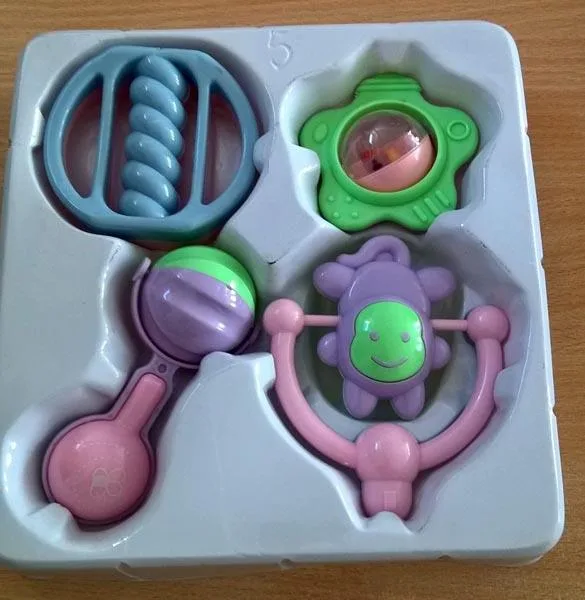 Rattle toy set