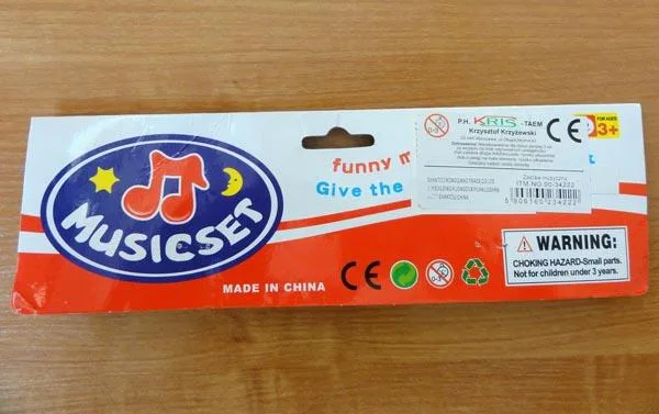 Toy musical instrument set