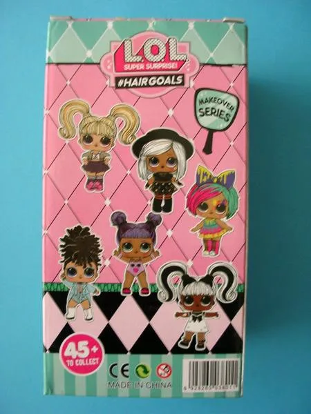Plastic doll with accessories