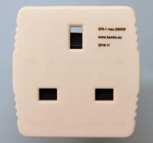 Mains adaptor