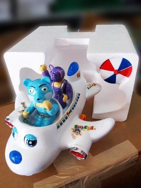 Battery-operated plastic toy