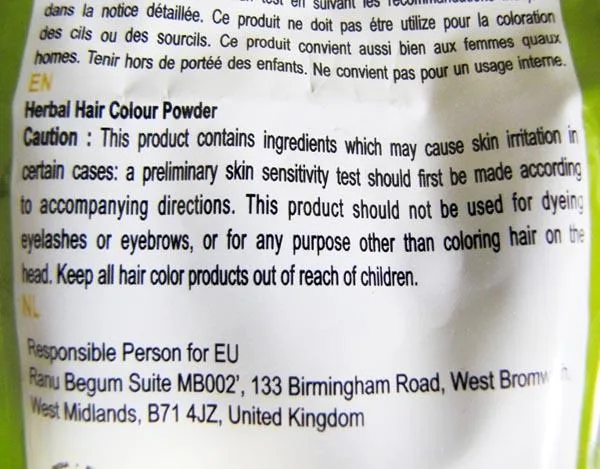 Hair dye