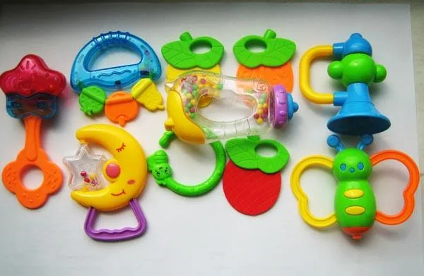 Rattle toy set