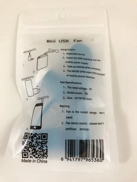Mini USB Fan