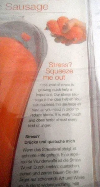 Anti-stress squeezable product