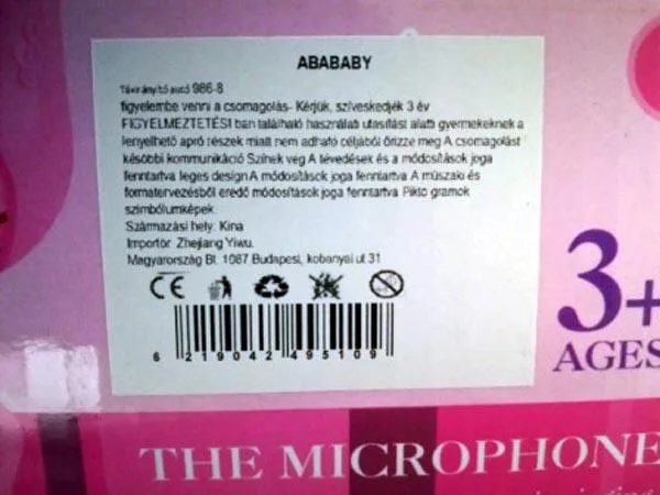 Toy microphone