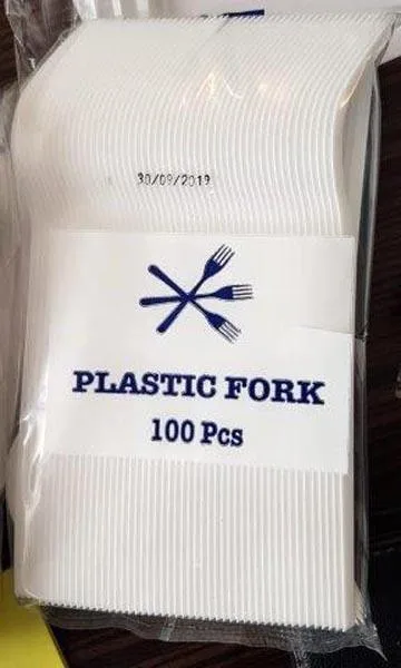 Plastic fork