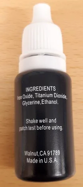 Permanent make-up ink
