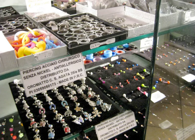 Piercing jewellery
