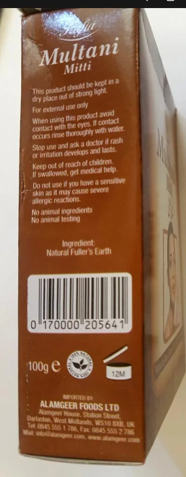 Cleansing face mask
