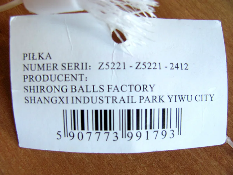 Plastic balls
