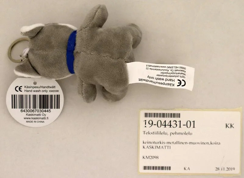 Soft toys with keyring