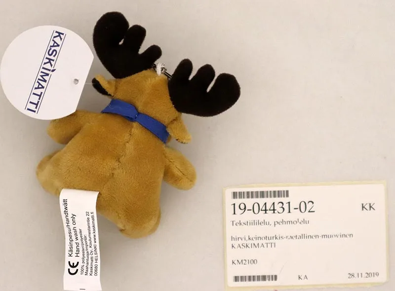 Soft toys with keyring