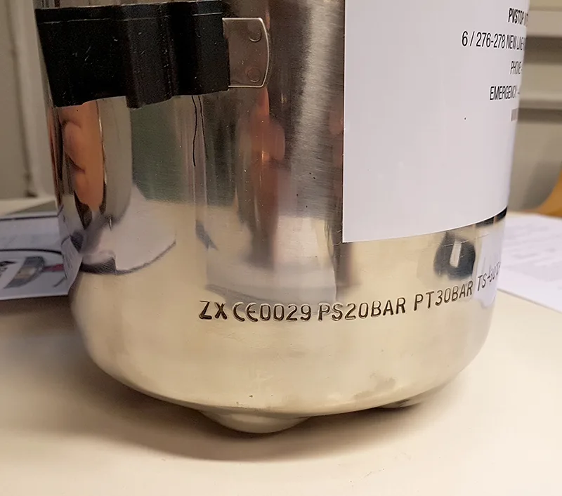 Pressure equipment
