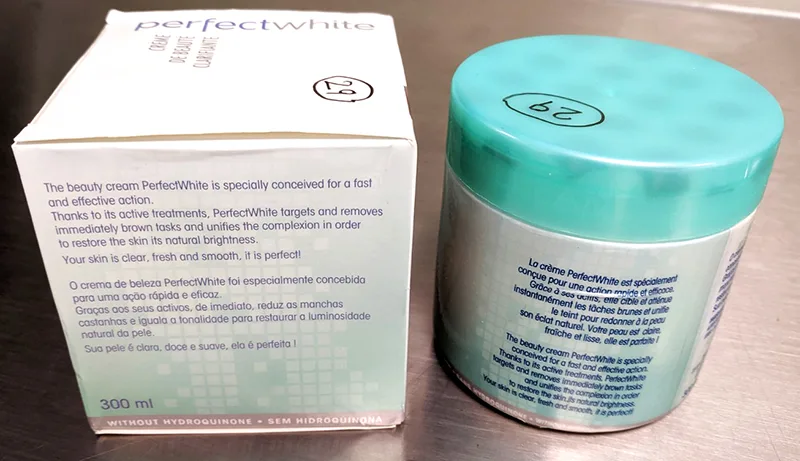 Skin lightening product