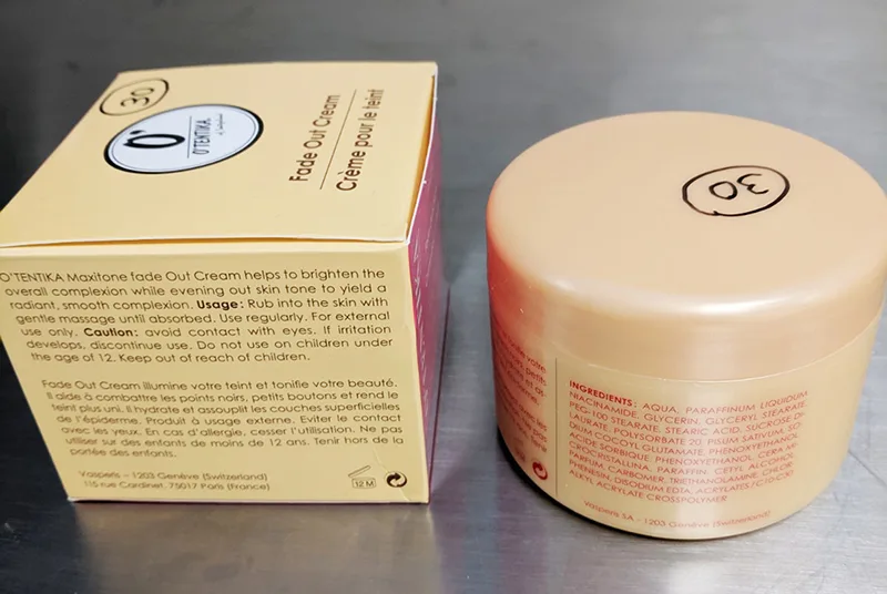Skin lightening product