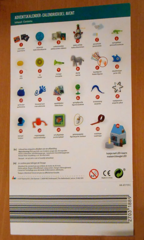 Advent calendar