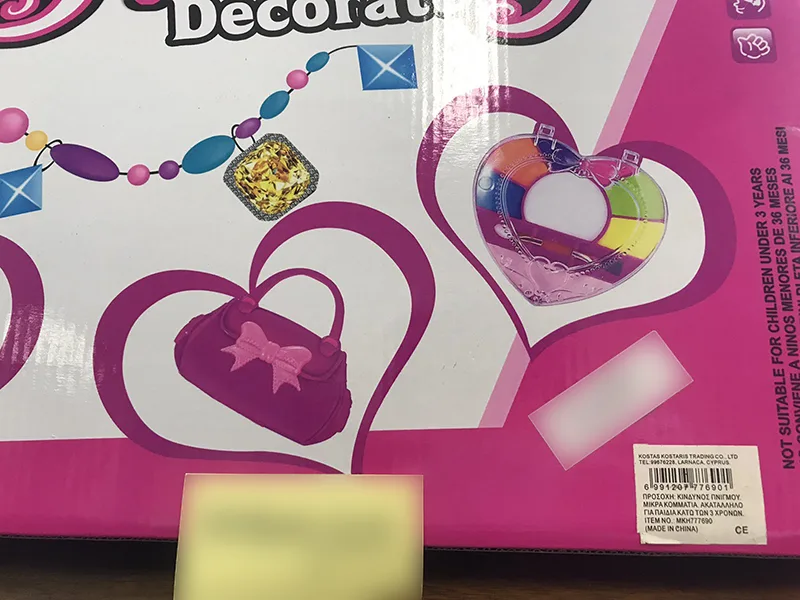 Plastic doll set