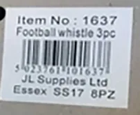 Whistle toy