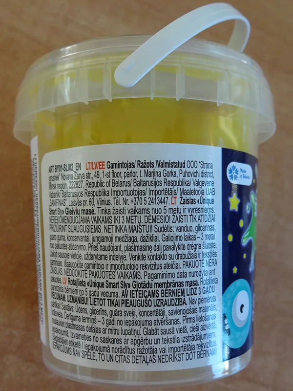 Toy slime