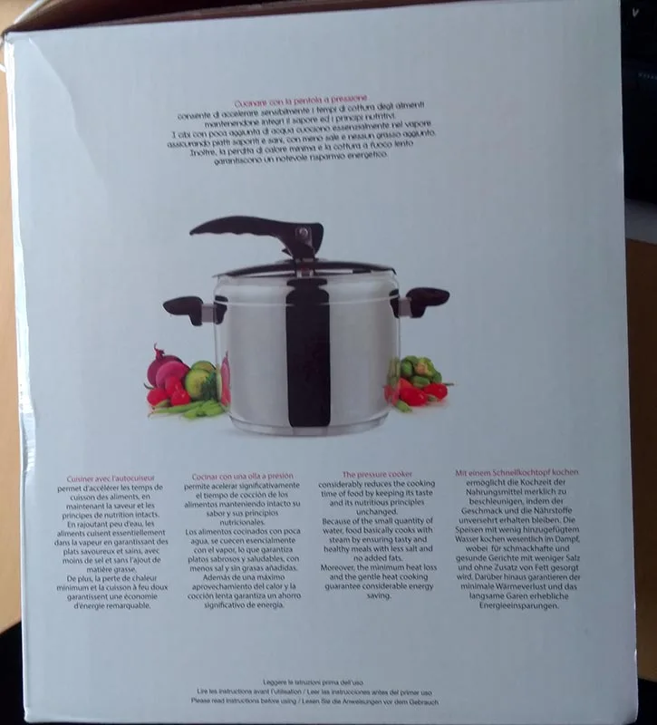 Pressure cooker
