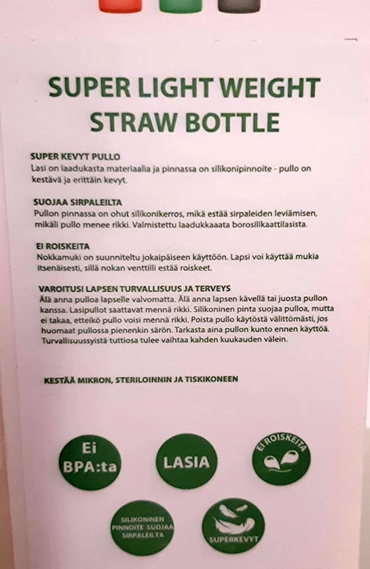 Drinking bottle for children