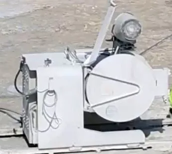 DIAMOND WIRE SAWING MACHINE