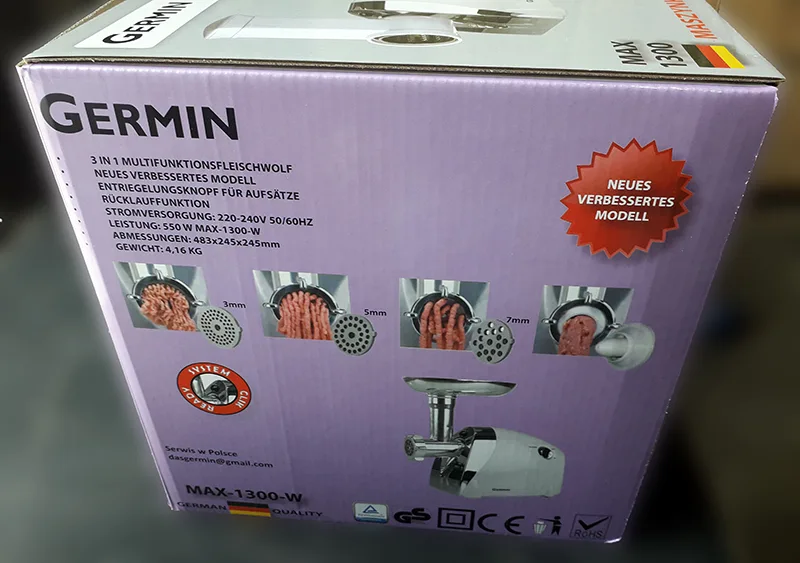 Meat grinder
